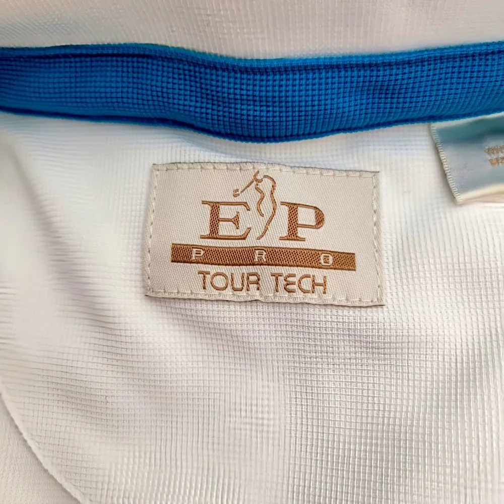 EP Pro Tour Tech Sleeveless White Golf Shirt - L - Picture 4 of 4